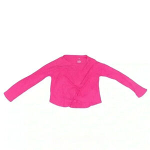 So hot pink girls sweater